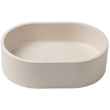 EQ 400mm Oval Concrete Above Counter Basin